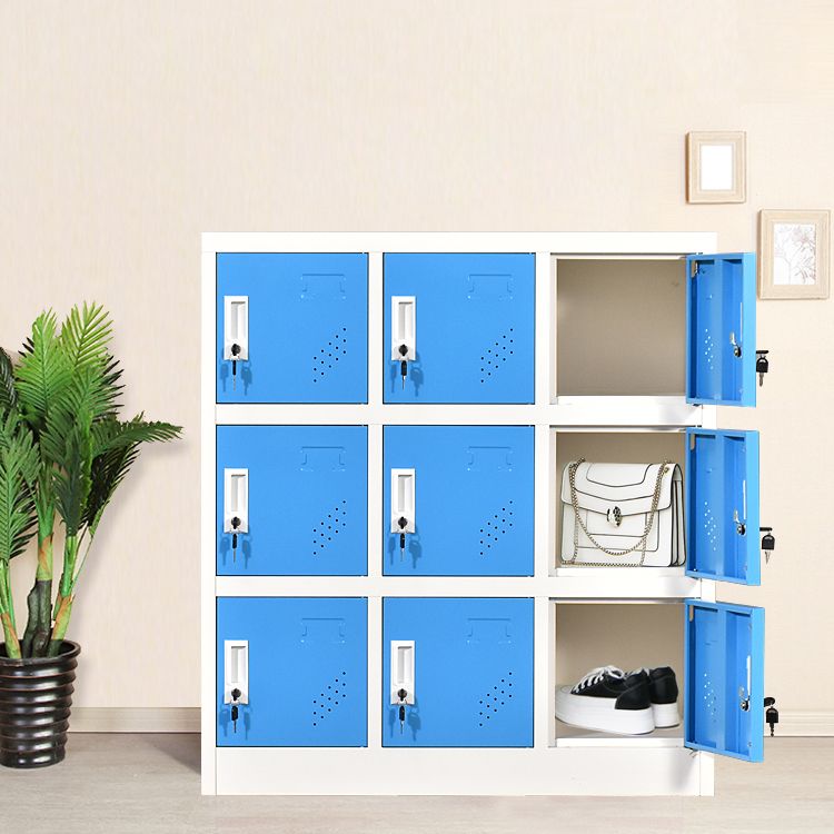 Contemporary Style Wardrobe Metal Wardrobe Closet for Home,35.43" D x 16.54" W x 39.37" H