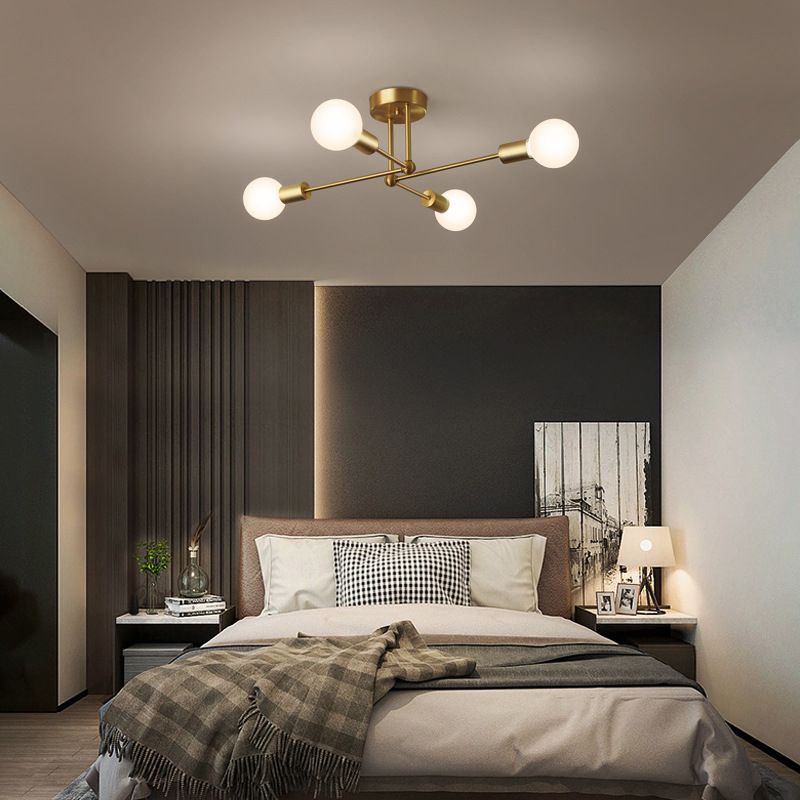 Metal Flush Mount Modern Style Flush Mount Lighting for Hallway
