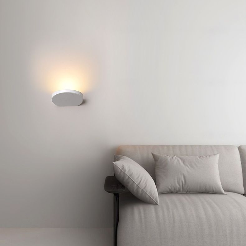 Arc Shade Wall Lighting Modern Simple Creative Style Metal 1 Lights Sconce Lamp for Aisle Indoor