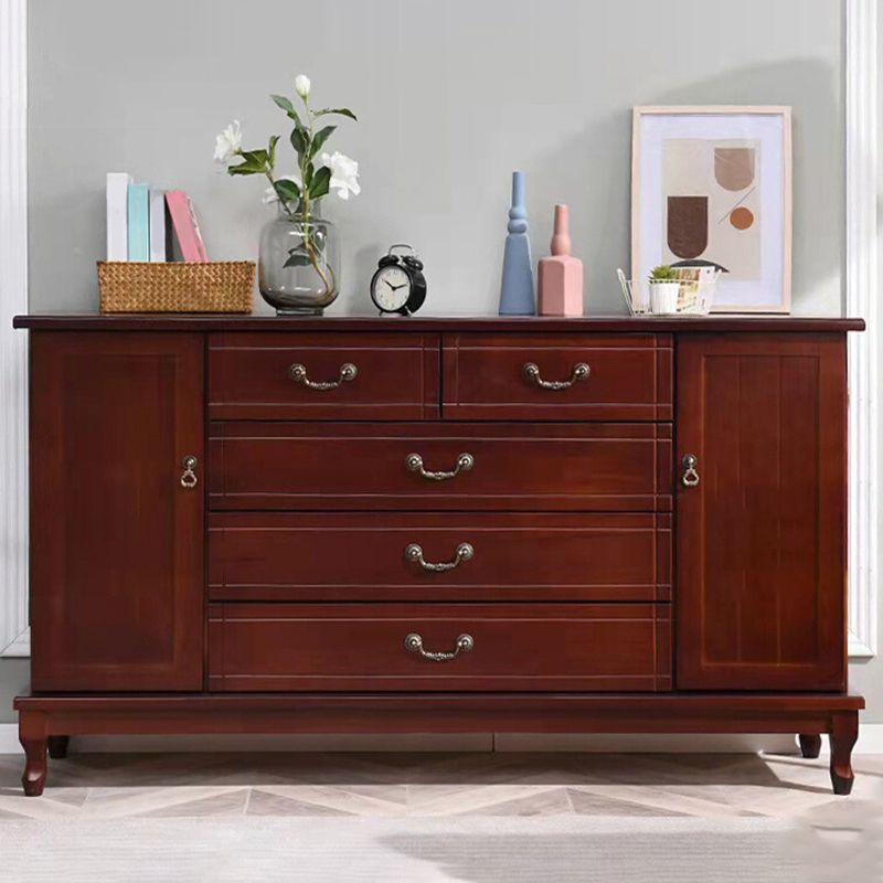 Traditional Bedroom 16" Wide Chest Wooden Storage Chest with Drawers