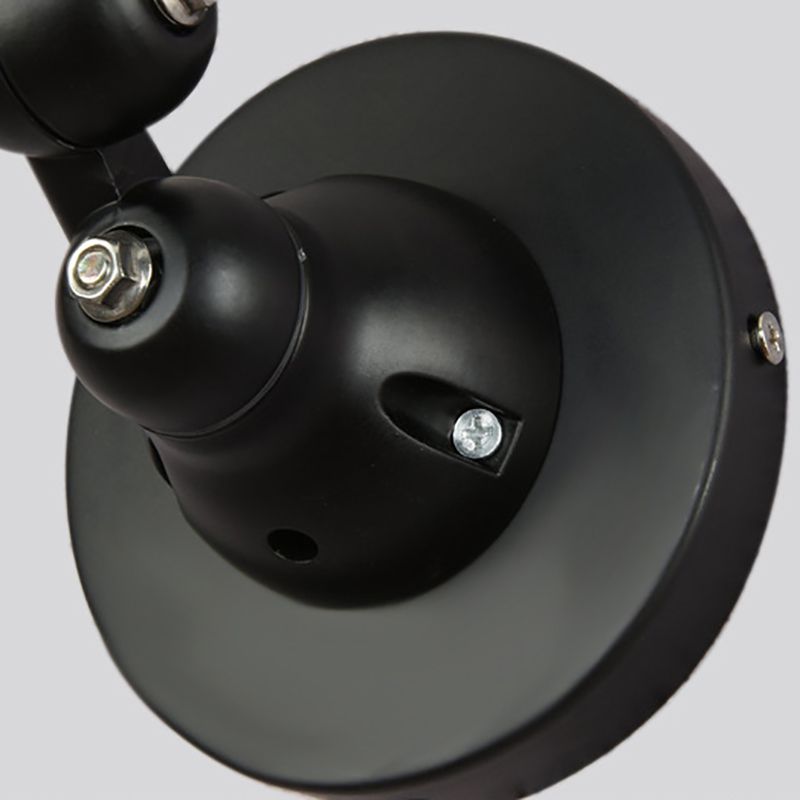 Amerikanische verstellbare Wandleuchter Metall 1 Lichtwandhalterung Licht für Schlafzimmer