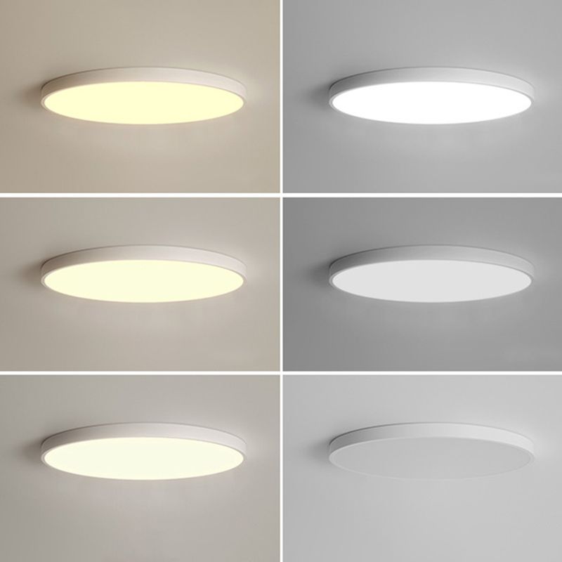 Éclairage encastré à LED blanc rond plafonniers encastrés modernes