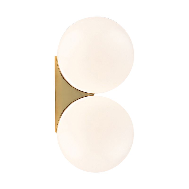 Glass Orb Wall Sconces Modern Style Multi Lights Wall Mounted Lamps