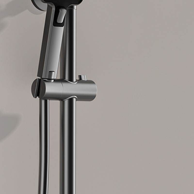 Contemporary Style Shower System Copper Spot Resist Wall Mounted Shower System