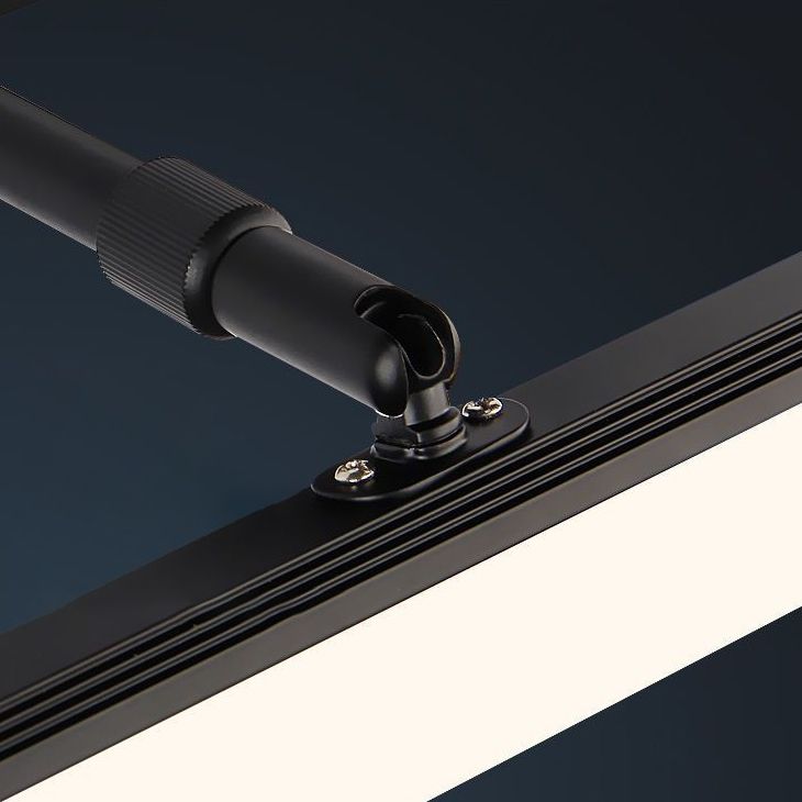 Sconce da parete del braccio altalena in metallo in stile moderno l'illuminazione a parete a led a led sfumature