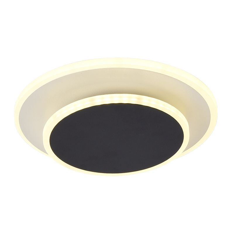 Lámpara de techo LED de montaje empotrado contemporánea para dormitorio