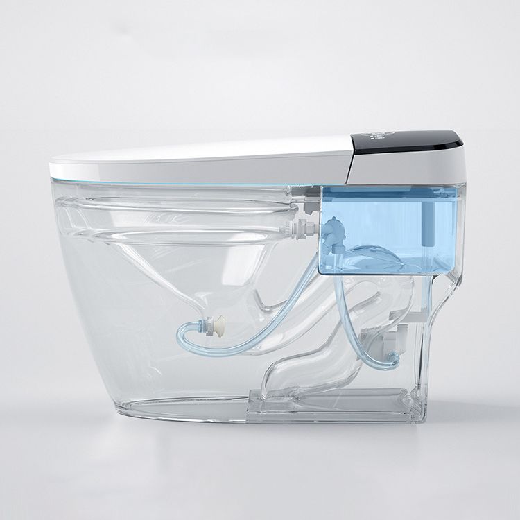 Modern One Piece Toilet Bowl Heated Seat Urine Toilet with Toilet Seat