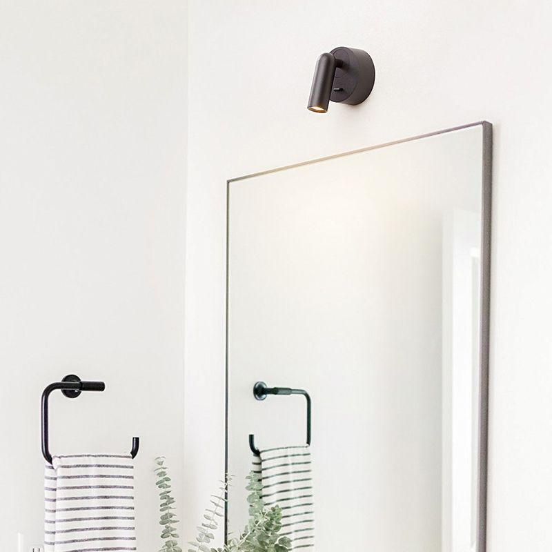 1 Light Geometric Wall Sconces Modern Style Metal Wall Mounted Reading Lights