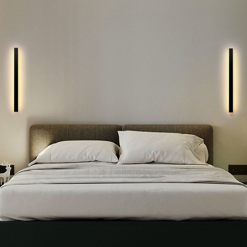 Moderna Minimalista Estilo Lineal Plan de apliques de luz Light Iron 1