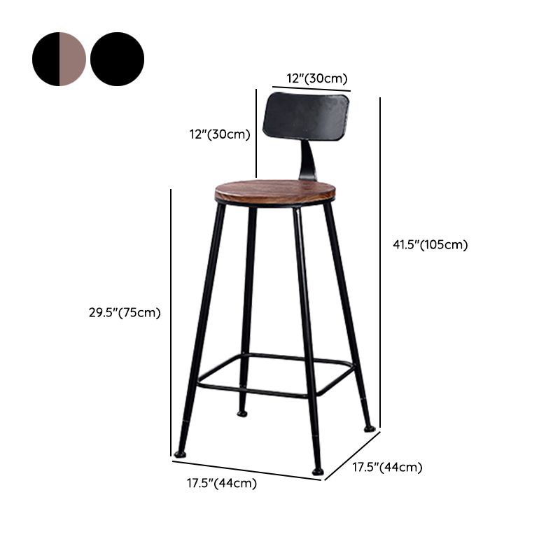 1/4/6/11 Pieces Bar Stool and Table Set Solid Wood Pub Dining Set