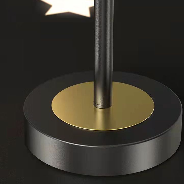 LED Eenvoudige kroonluchter lamp Multi -lichten Ronde vorm Hanghangend licht voor woonkamer