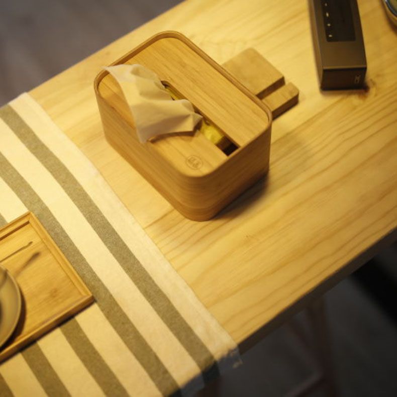 Industrial Indoor Bar Dining Table Rectangle Metal and Wood Bar Table