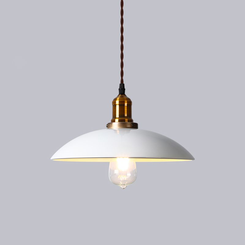 Industrial Cone Shade Ceiling Light Single Metal Hanging Pendant Light for Restaurant