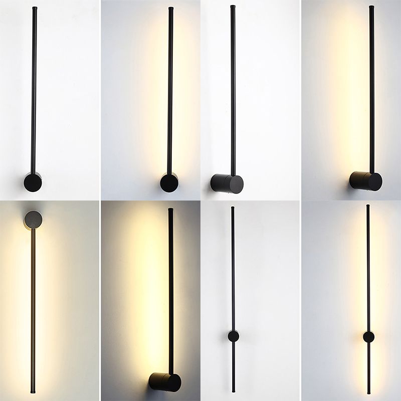 Minimalistische strip Shady Wall SCONCE Moderne stijl metalen wandverlichting voor woonkamer