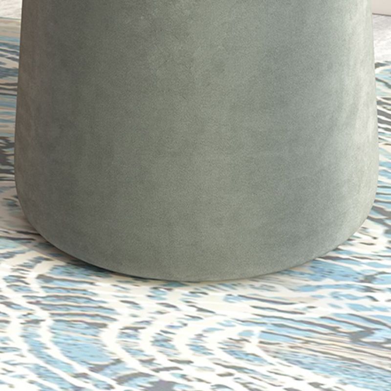 Contemporary Armless Chair Solid Color Upholstered Parsons Chair