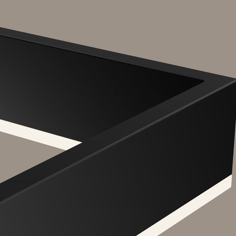 Lámparas de lámparas cuadradas de varios niveles Restaurante moderno