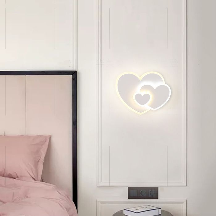 Contemporary Style Geometric Wall Lamps Metal Multi Lights Wall Mounted Lights