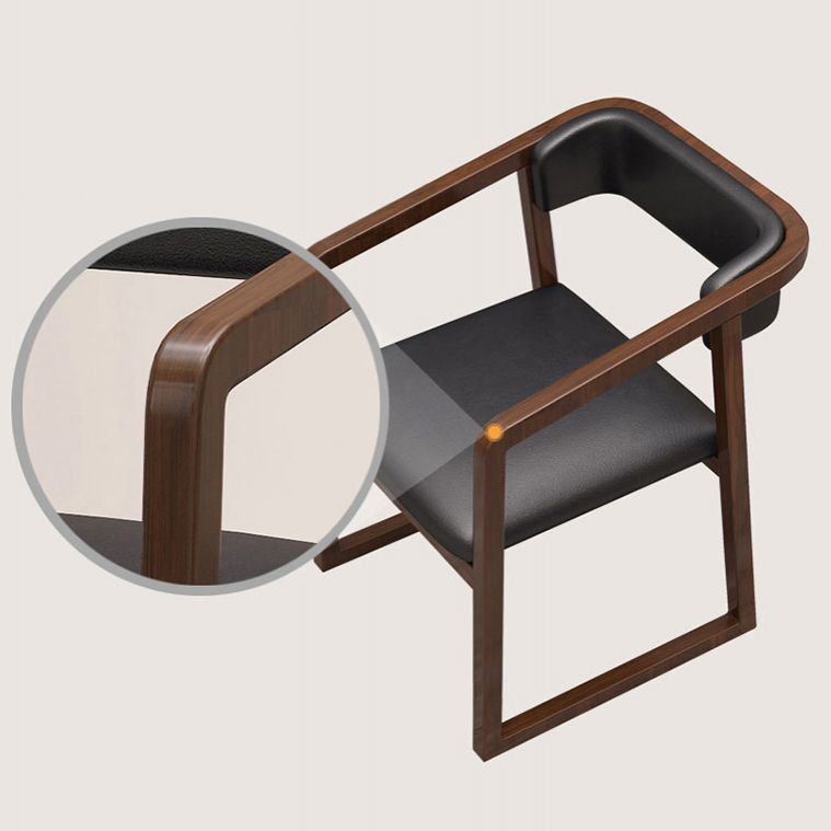 Las sillas de fresno de estilo tradicional abren la silla de comedor de la cocina del brazo trasero sola