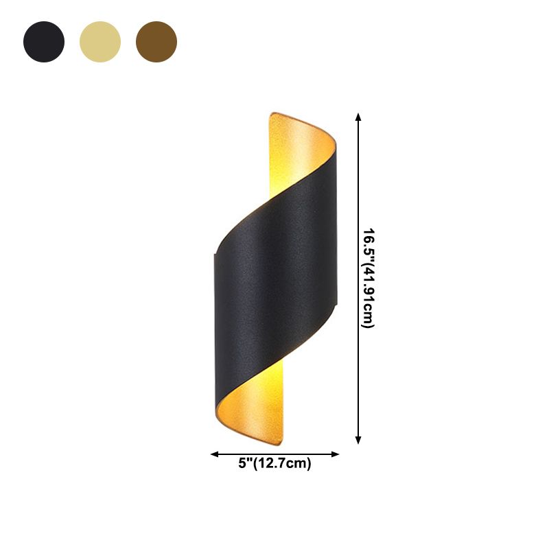 Einzigartige Form Metall Wand Licht modern