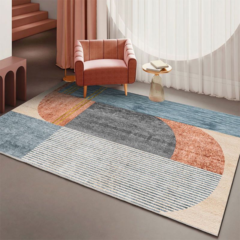 Gorgeous Carpet Trendy Polyester Area Rug Living Room Area Carpet with Non-Slip Backing