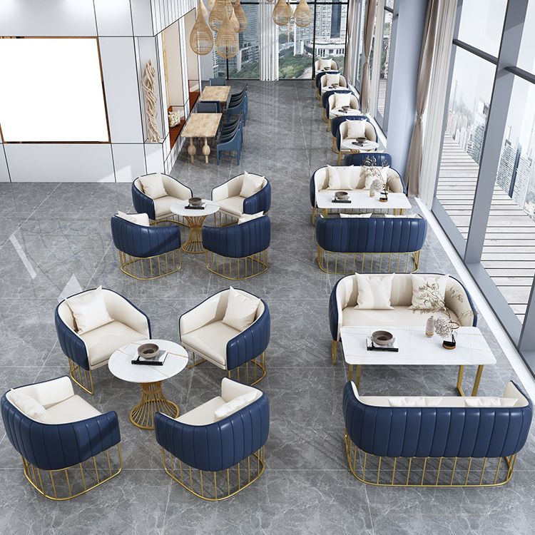 Glam Style Sintered Stone Dining Set 1/2/3/4/5 Pieces Dining Table Set for Home Use