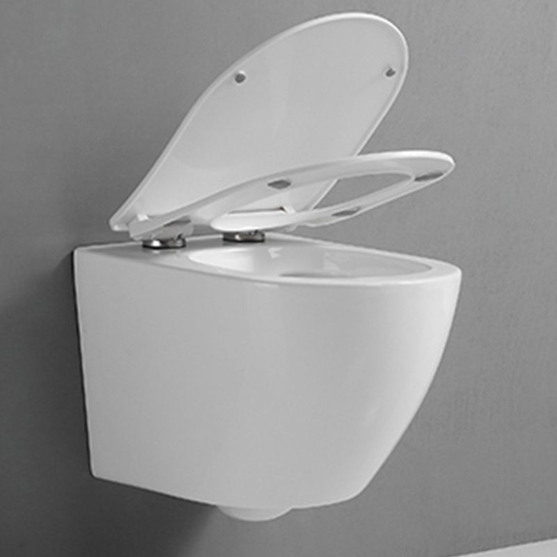 Contemporary One Piece Toilet Bowl Wall Mount Porcelain Urine Toilet