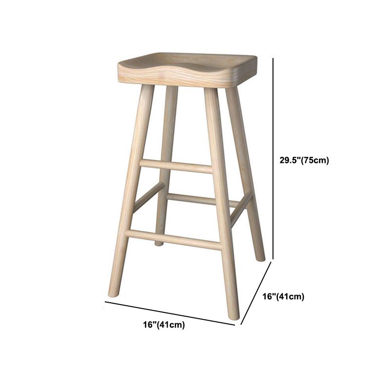 Modern Bar Table Set 1/2/3 Pieces Rectangle Bar Table with Wooden High Stools for Home