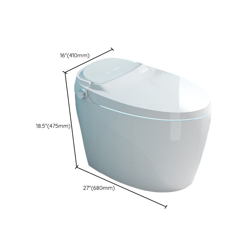Modern ABS Toilet Bowl Floor Mounted All-In-One Urine Toilet