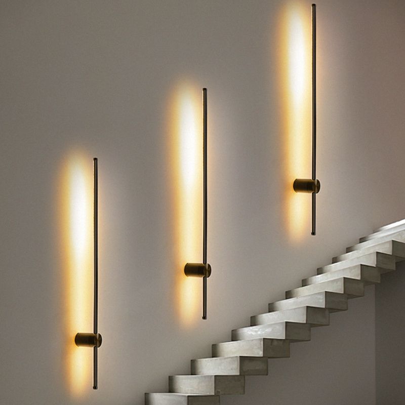Metall Linear Schatten Wandleuchten Moderner Stil 1- Lichtwandbeleuchtung