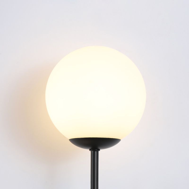 Sphere Shape Glass Sconce Light Modern Style Wall Sconce Light for Living Room