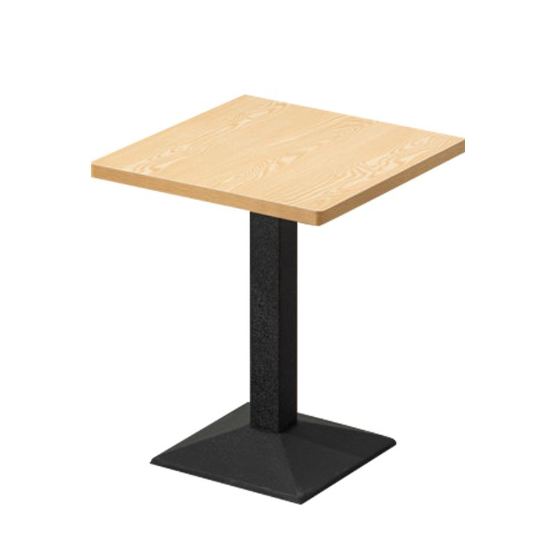 Industrial Dining Table Set 1/3/5 Pieces with Metal Base Furniture Set