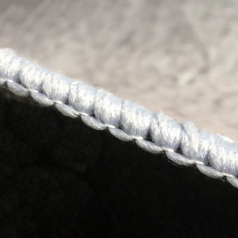 Alfombra de alfombra contemporánea de poliéster simple alfombra de respaldo sin deslizamiento para salón para salón