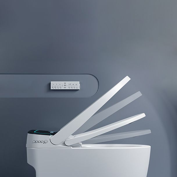 Modern Floor Mount Skirted Toilet Bowl Siphon Jet Toilet with Seat for Bathroom