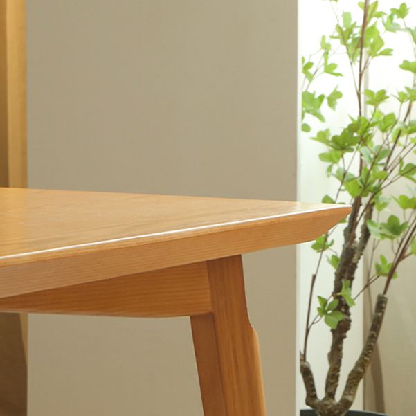 Modern 1/3/5/7 Pieces Dining Set Rectangle Pine Wood Dining Table for Dining Room