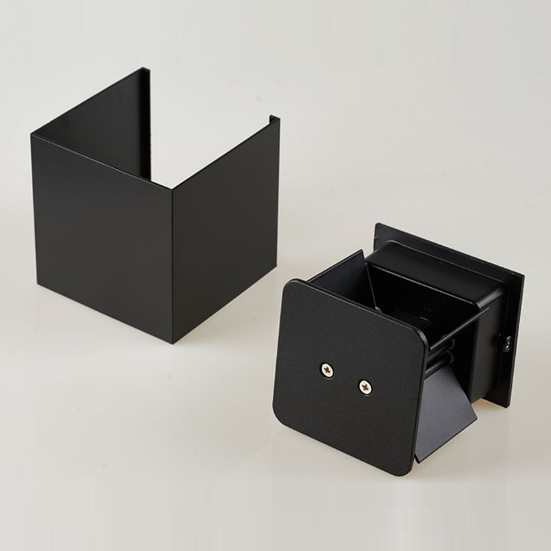 Modern Metal Wall Sconce Geometric Shape Wall Light for Bedroom