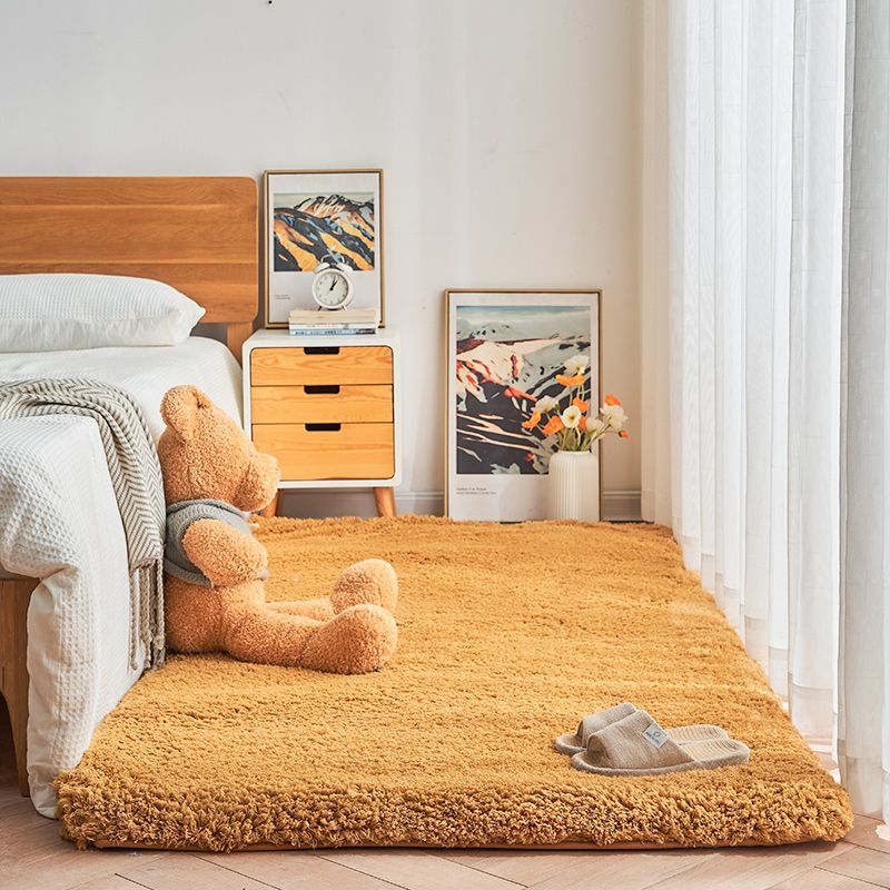 Semplicità Solid shag tappeto tappeto tappeto in poliestere tappeto per interni per adulti camera da letto