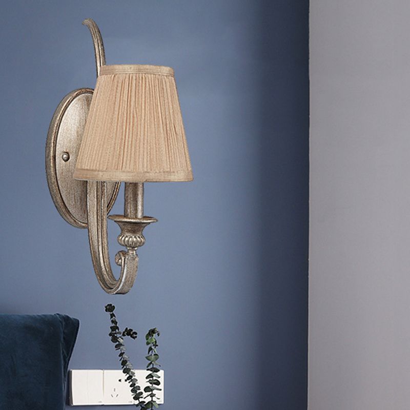 1 luminaire d'éclairage mural de bras incurvé léger