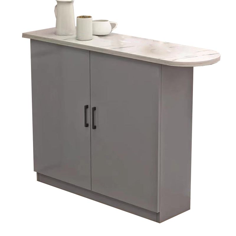 Contemporary Style Specialty Wood Bar Height Pub Table for Living Room