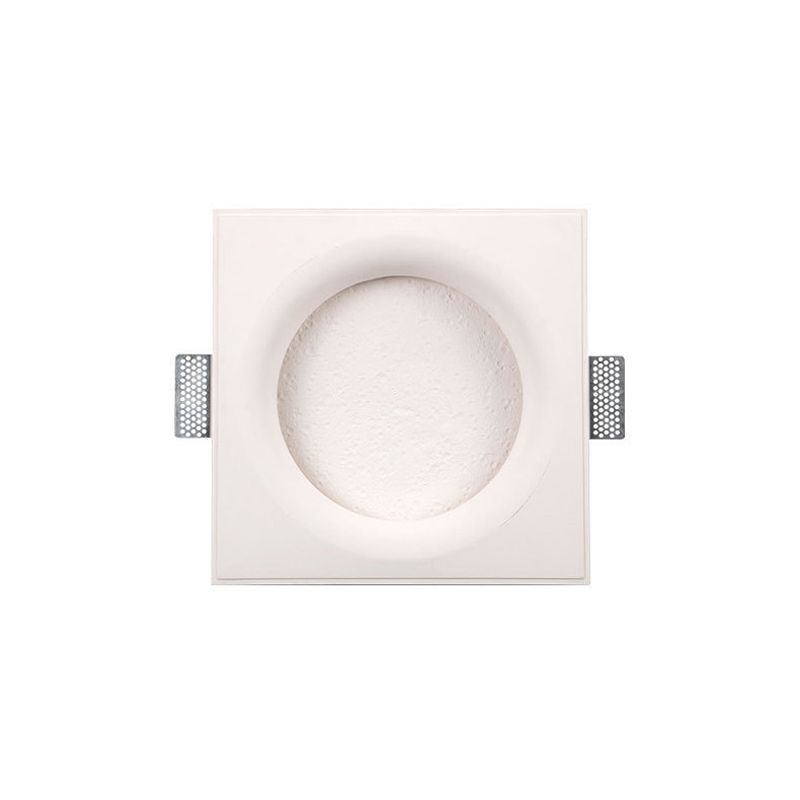 1 Light Circular Wall Mounted Lamps Modern Gypsum Wall Mount Lamp