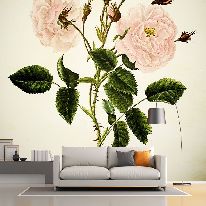 Print Illustration Horizontal Mural for Living Room Wall Decoration