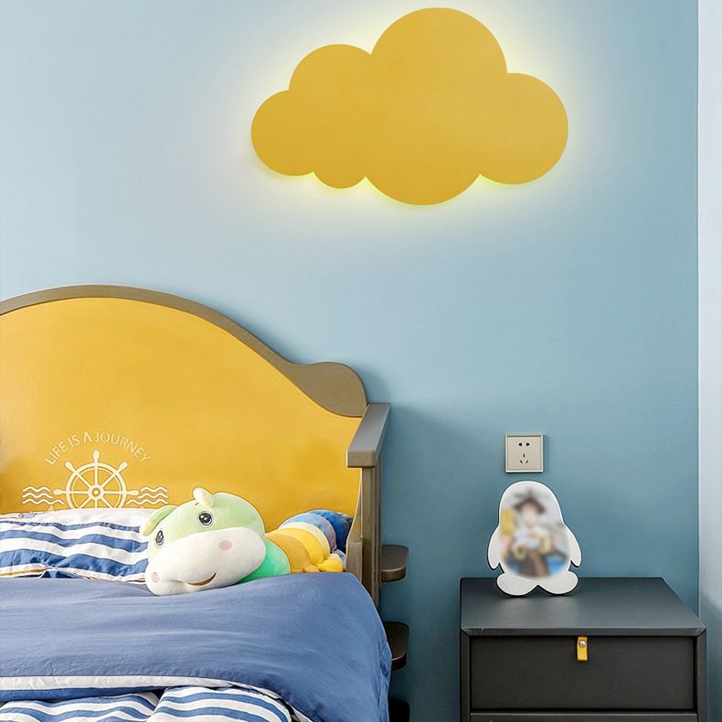 Éclairage d'écran en forme de nuage Creative Minimalist Style Plastic 1 Lumière Approche