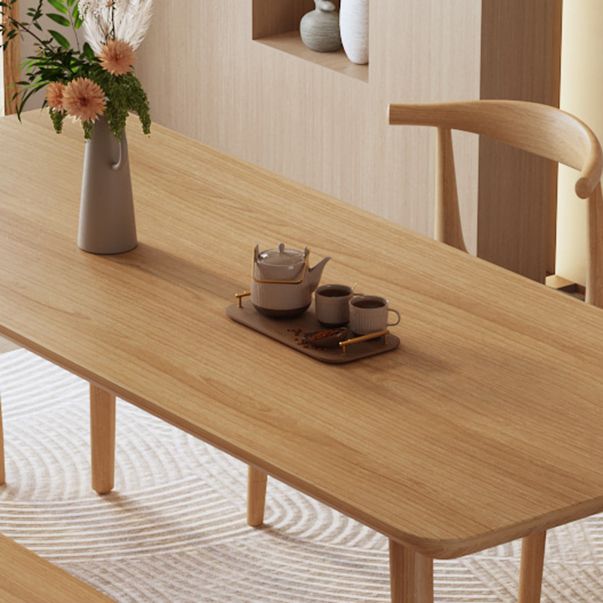 Industrial Rectangle Wood Dining Table 1/3/5/6/7 Pieces Dining Set for Dining Room