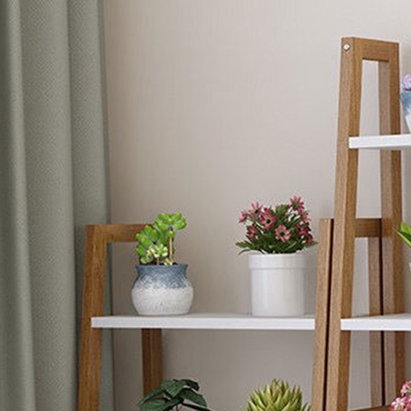 Open Back Bookshelf Scandinavian Style Bookcase for Study Room and Office