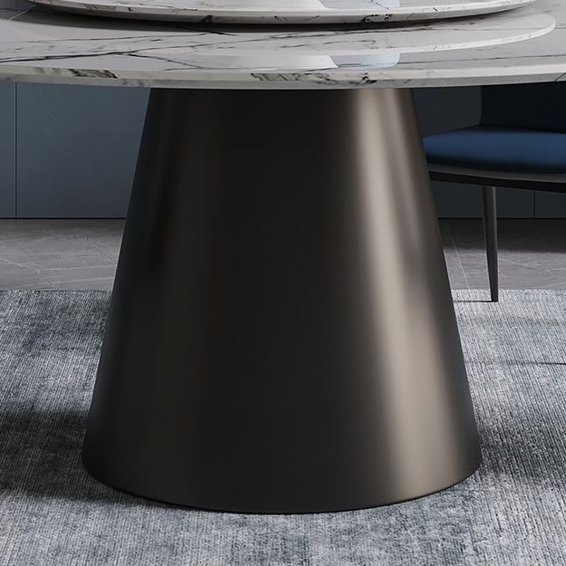 Modern 1/4/7/9/11 Pieces Dining Set Round Sintered Stone Dining Table Set