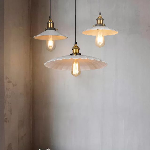 Industriële klassieke geschulpte hanglamp smeed smeedijzeren hangend licht voor commerciële plaats