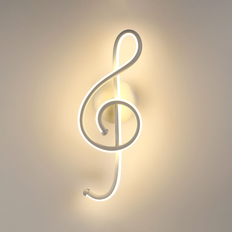 Moderner Stil Metall Wandleuchte lineare Form LED -Wandleuchte für Schlafzimmer