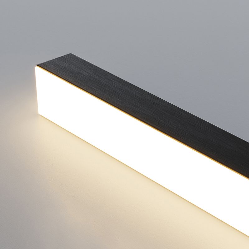 Modern LED Island Light Simple Island Hanging Light with Acrylic Shade for Dining Room