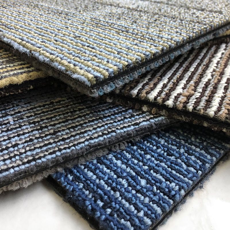 Modern Carpet Tile Loose Lay Non-Skid Fade Resistant Carpet Floor Tile