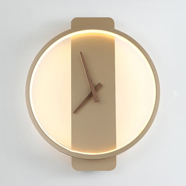 Runde Formwandeln moderne Metallwandmontage -Leuchten