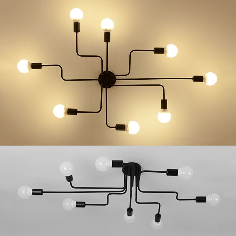 Lampade a monte SPUTNIK SEMI FLUST